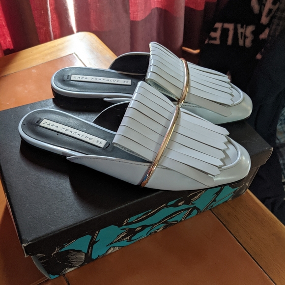 Zara Trafaluc Mules - Picture 1 of 6